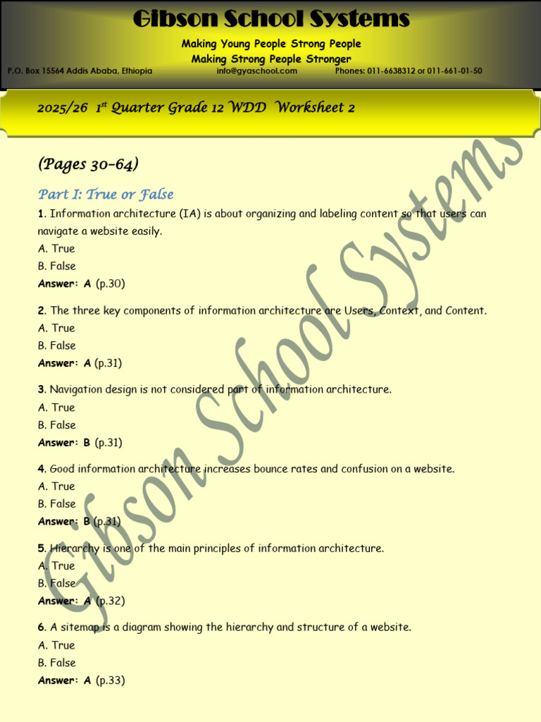 12 WDD Q1 Worksheet 2 | PDF | Computing | Design