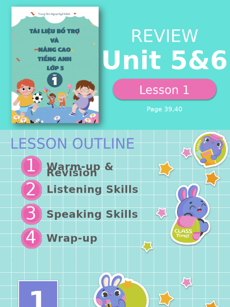 English 5 - Period 21 - Review Unit 5&6 (Lesson 1) | PDF