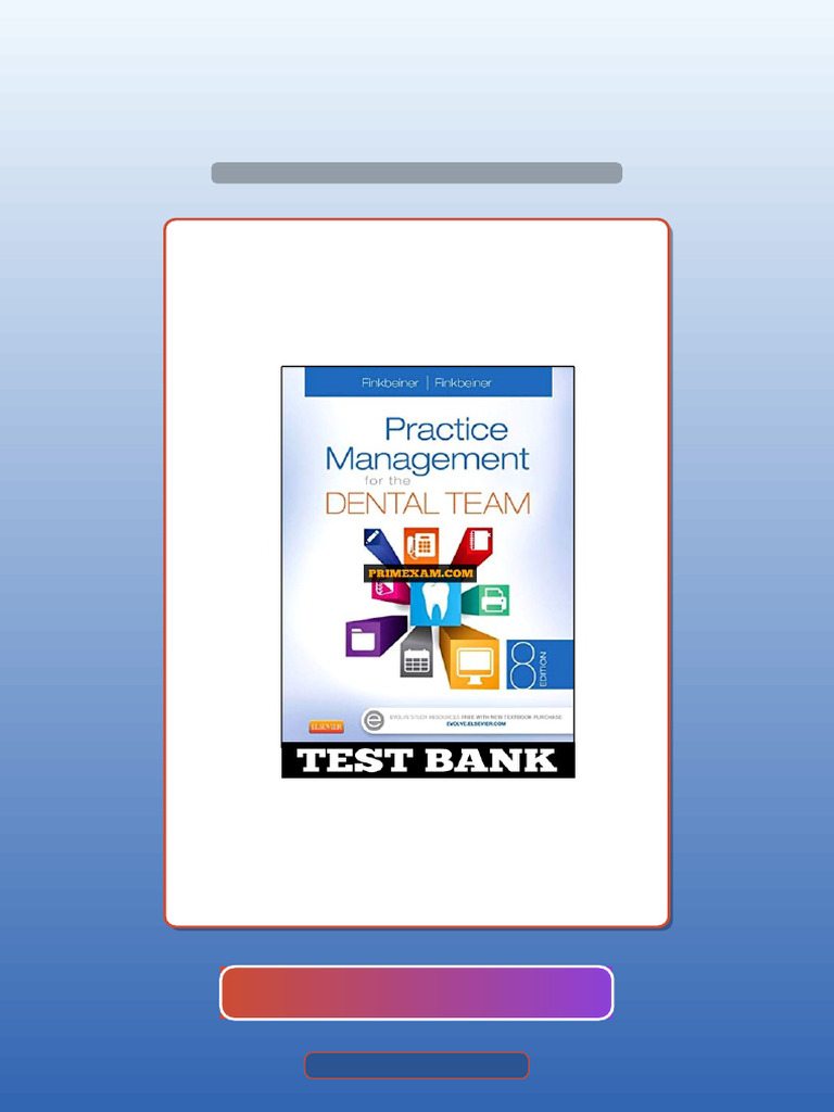 Ultimate Bundle Practice Management For The Dental Team 8th Edition ...