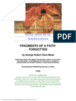 George Robert Stow Mead - Fragments of A Faith Forgotten PDF