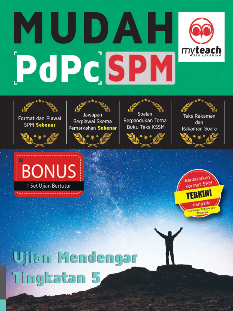 2021 SPM Modul Mendengar Bahasa Melayu | PDF