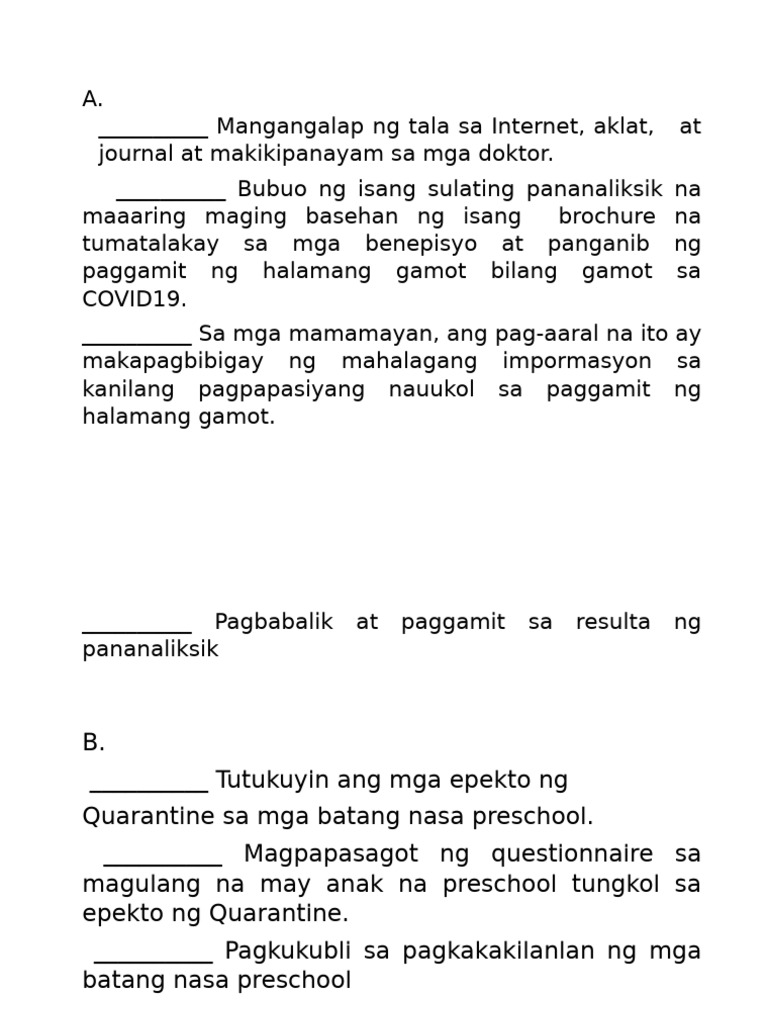 Activity Sheet | PDF