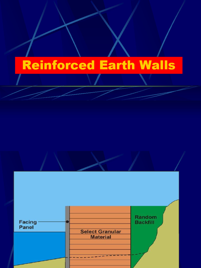 Reinforced Earth Walls | PDF