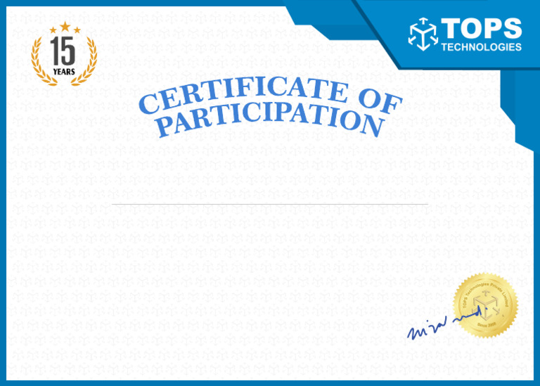 Java OOPs Webinar Certificate 2024 | PDF