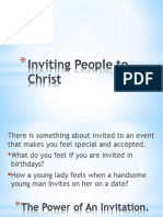 Inviting People To Christ (My Talk For YSC 2012)