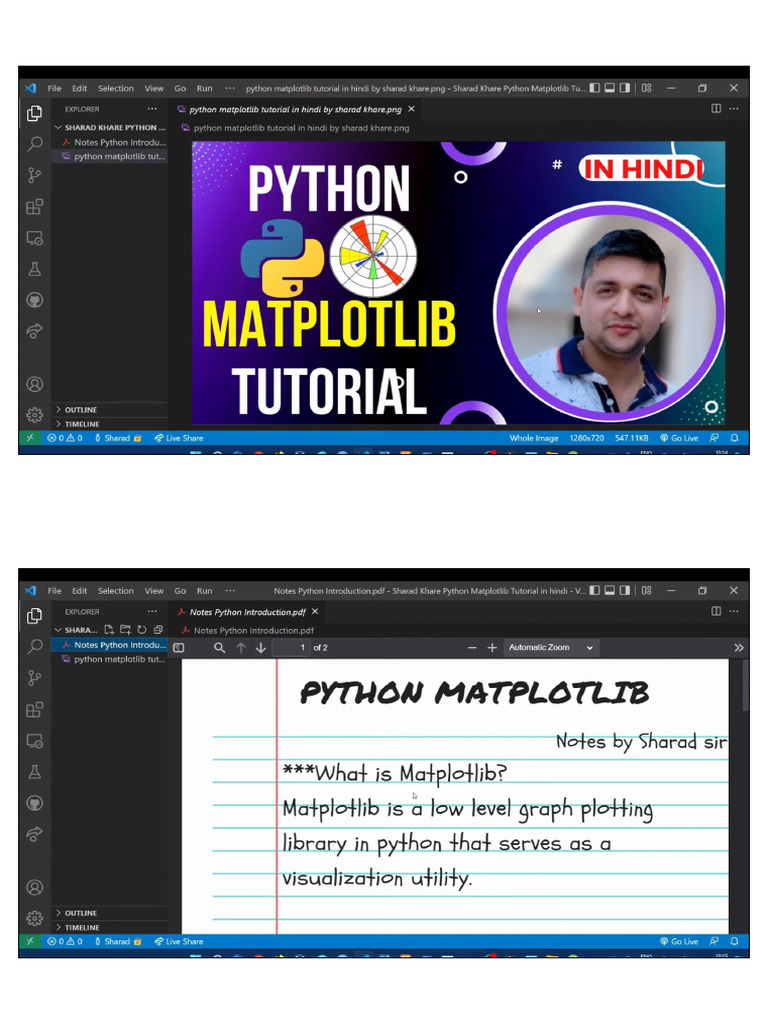Matplotlibsh | PDF
