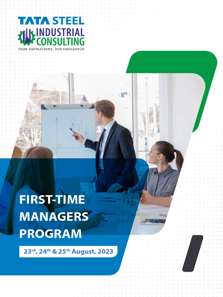 First-Time Managers Training Program | PDF | Leadership | Methodology