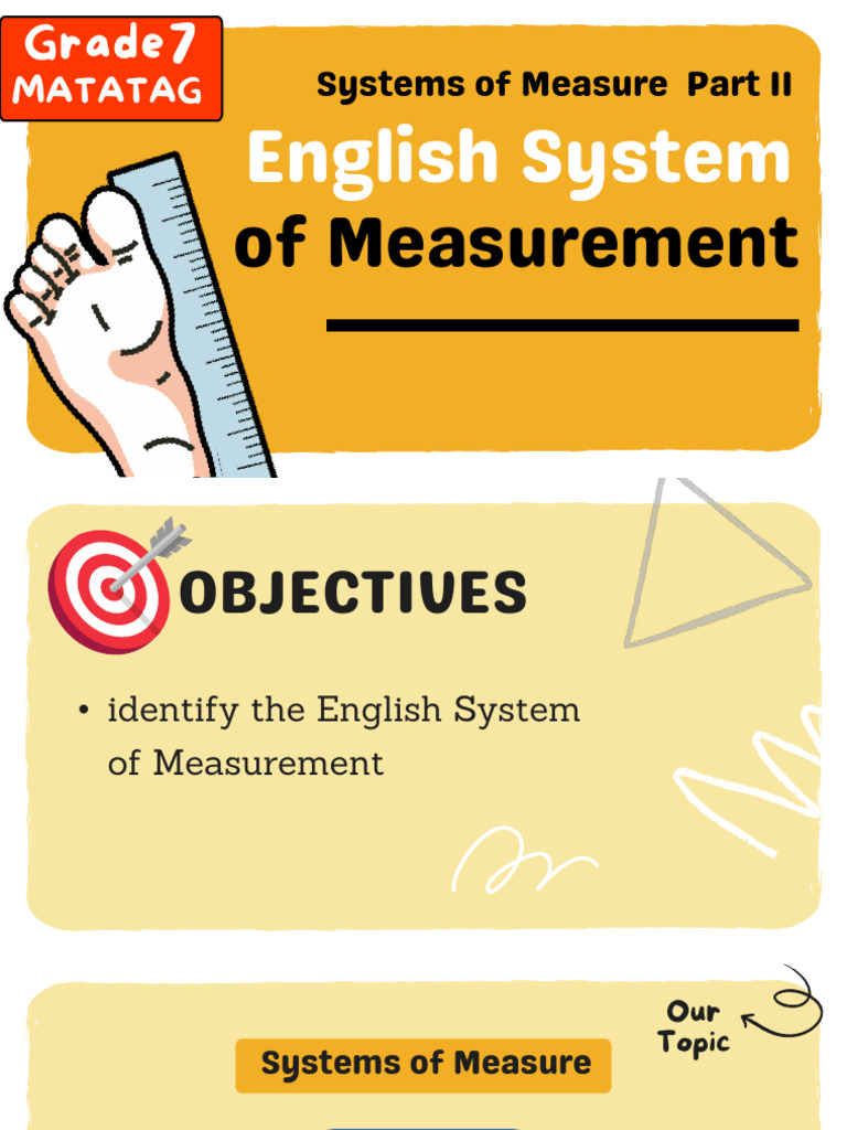 English System of Measurement Overview | PDF | Gallon | Tablespoon