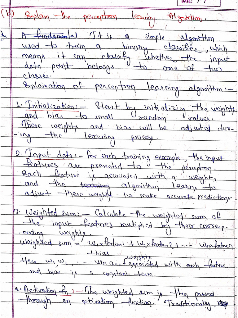 Deep Learning Answer Part1 | PDF