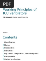 ACPC Ventilator Settings Overview | PDF | Physiology | Medical Specialties