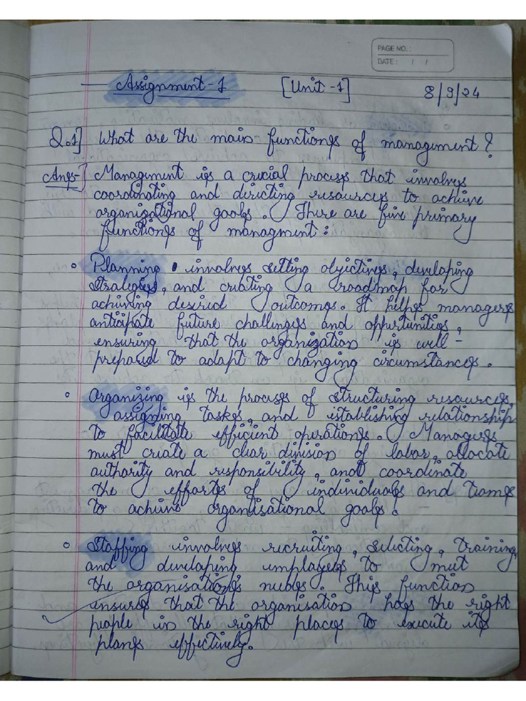 POM Assignment - 1-Compressed | PDF
