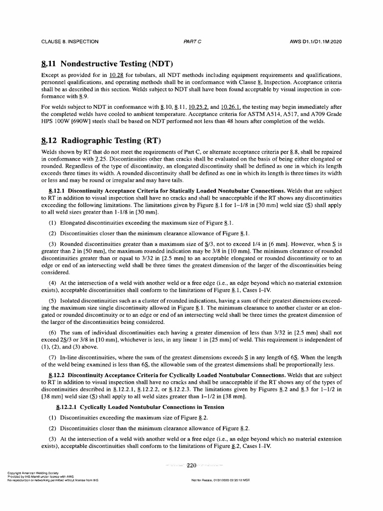Radiography Test | PDF