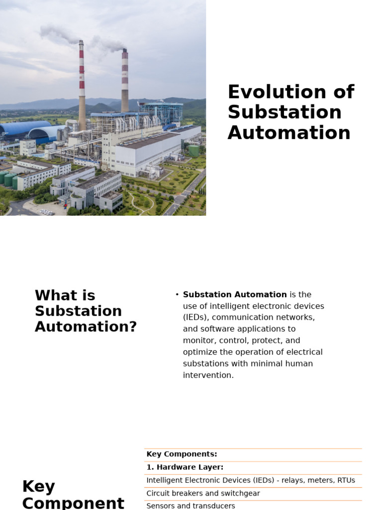 Substation Automation Overview and Benefits | PDF | Automation | Scada