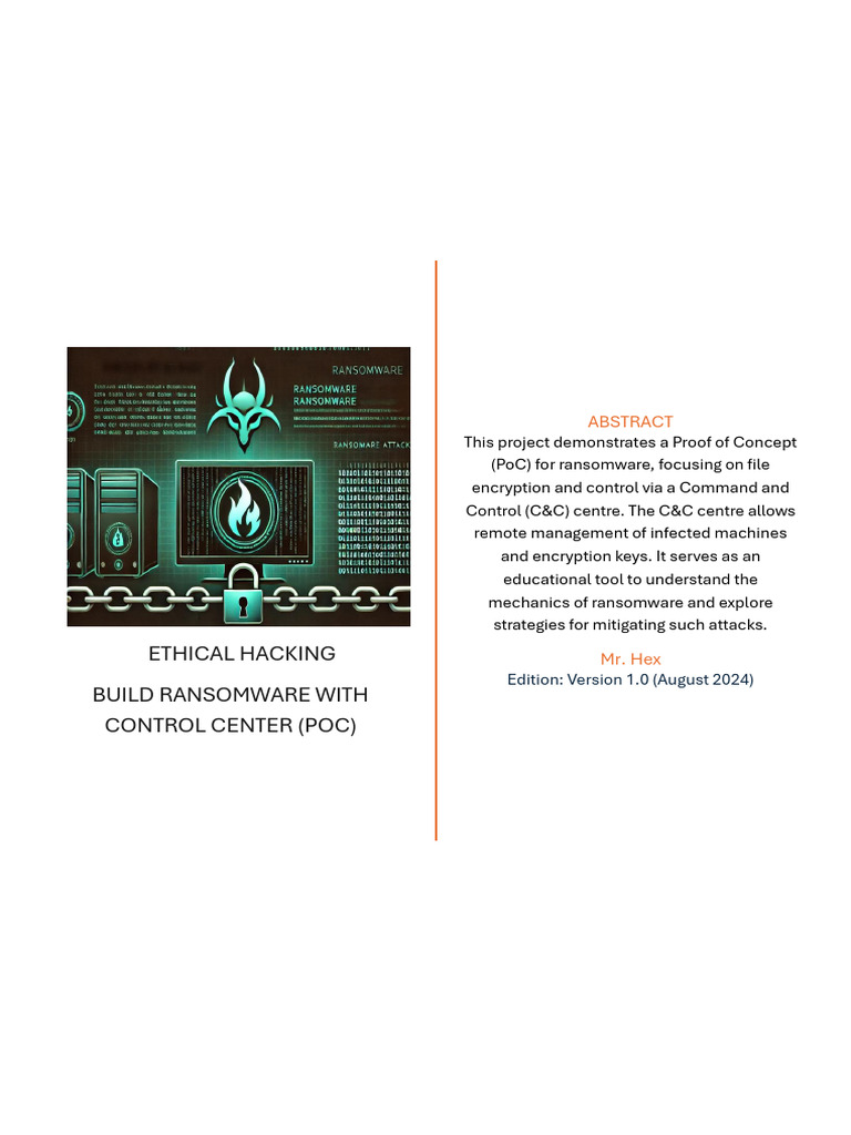 POC Project Documentation | PDF | Ransomware | Cryptography
