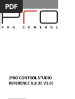 Pro Control Remote Manual