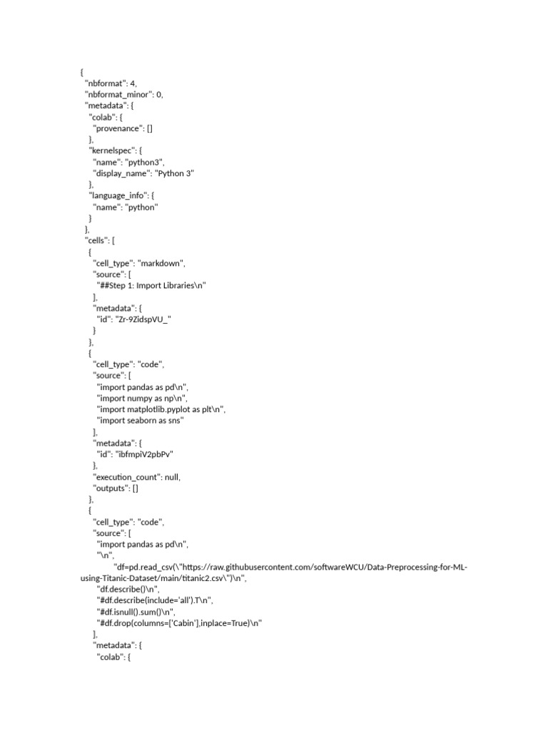 Titanic Dataset Analysis in Python | PDF