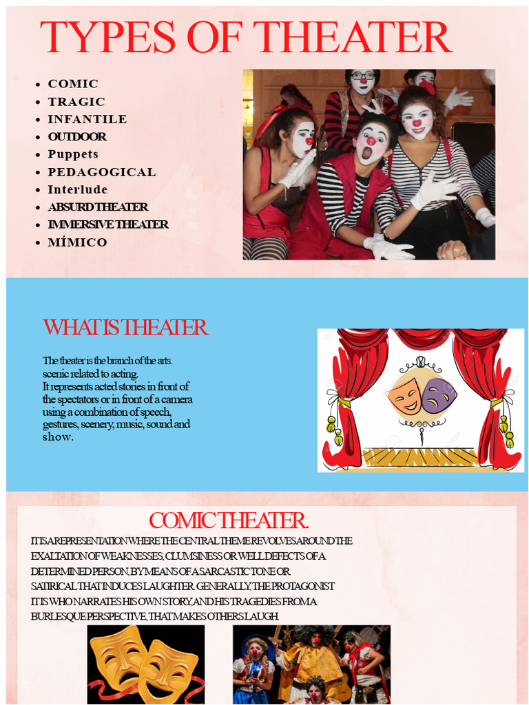 Types of Theater Explained | PDF
