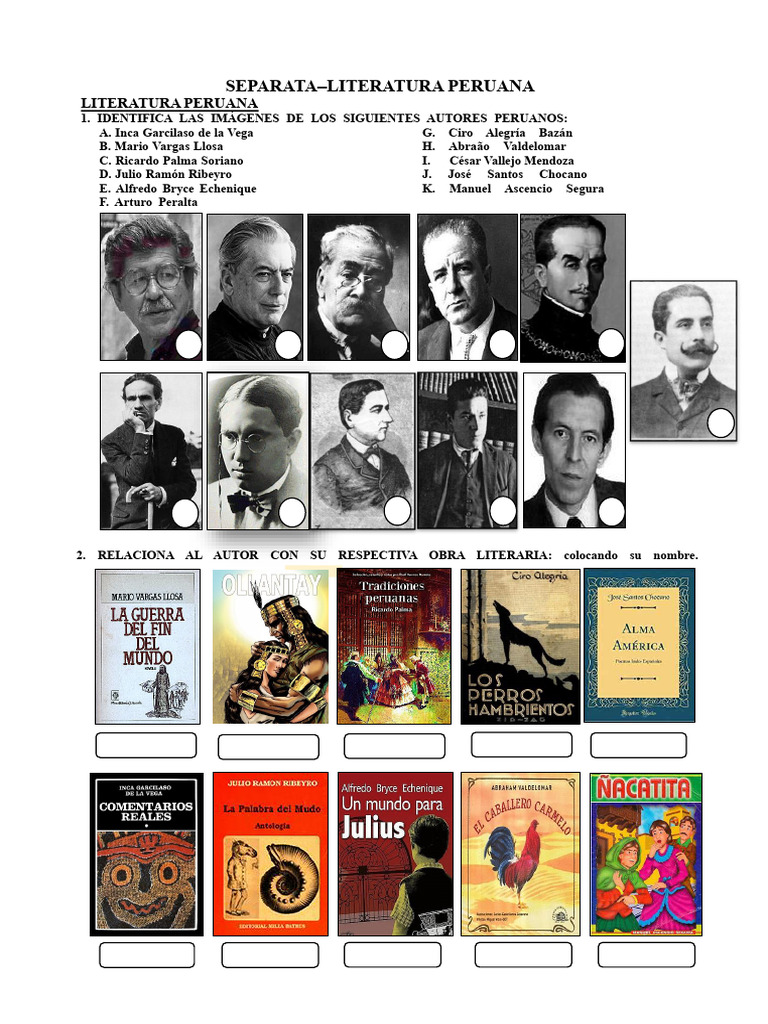 Literatura Peruana Separada | PDF | Império Inca | Peru
