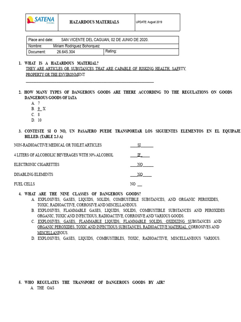 Understanding Hazardous Materials Regulations | PDF | Dangerous Goods ...