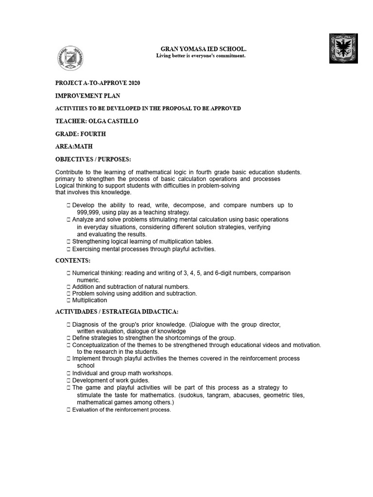Project Approval | PDF