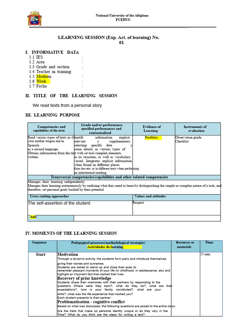 Final Model Virtual Learning Session | PDF | Learning | Mental Processes