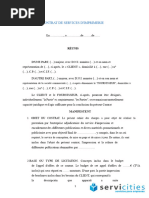 Attestation de Service Fait Modèle | PDF | Business | Économie