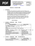 Utility Pipeline Color Coding SOP | PDF | Pipe (Fluid Conveyance) | Valve