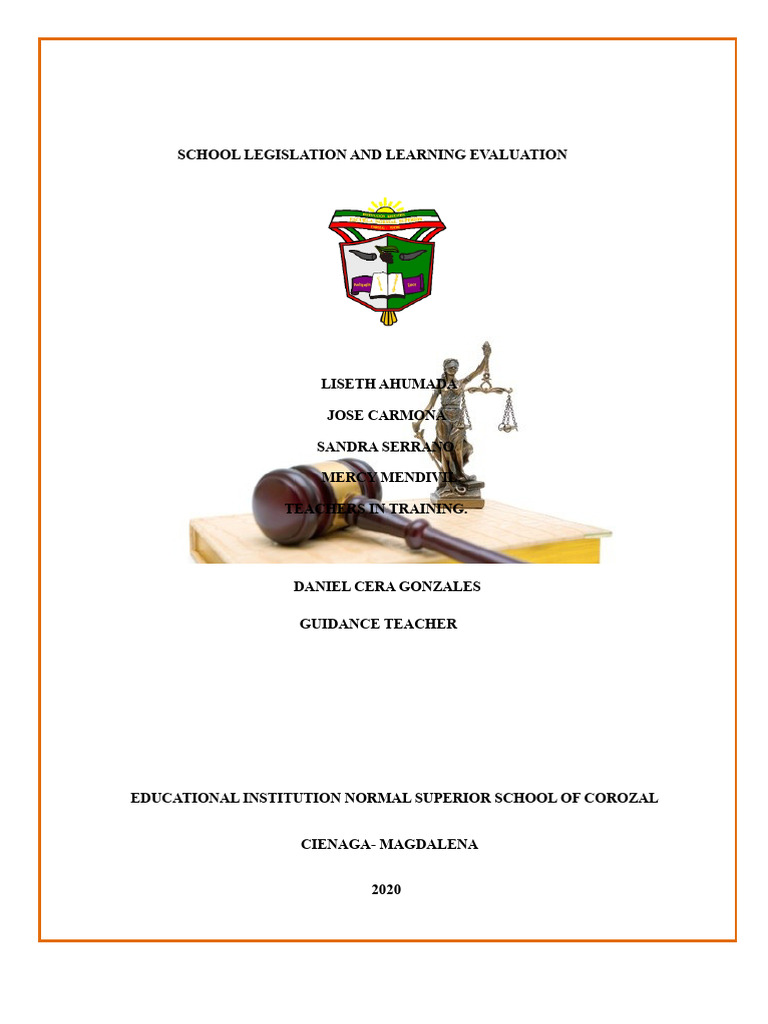 Colombian Education Legislation Overview | PDF | Teachers | Educational ...