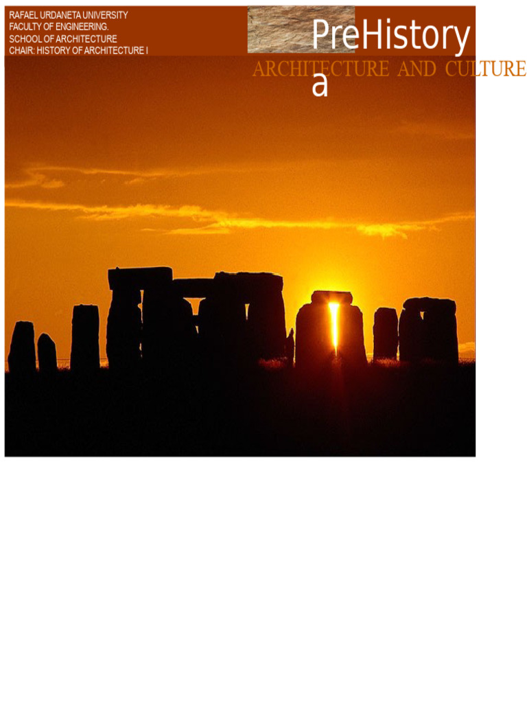 Prehistoric Architecture and Culture Overview | PDF | Neolithic ...