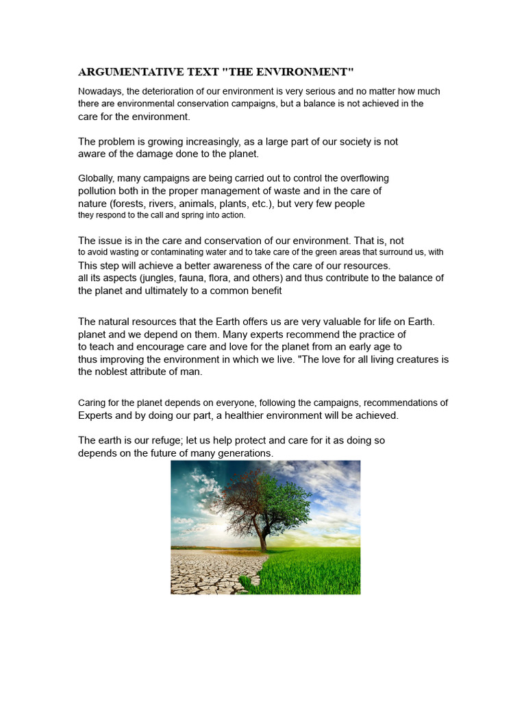 Environmental Deterioration Crisis | PDF | Natural Environment ...