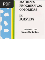 Raven Progressive Matrices Test Guide | PDF