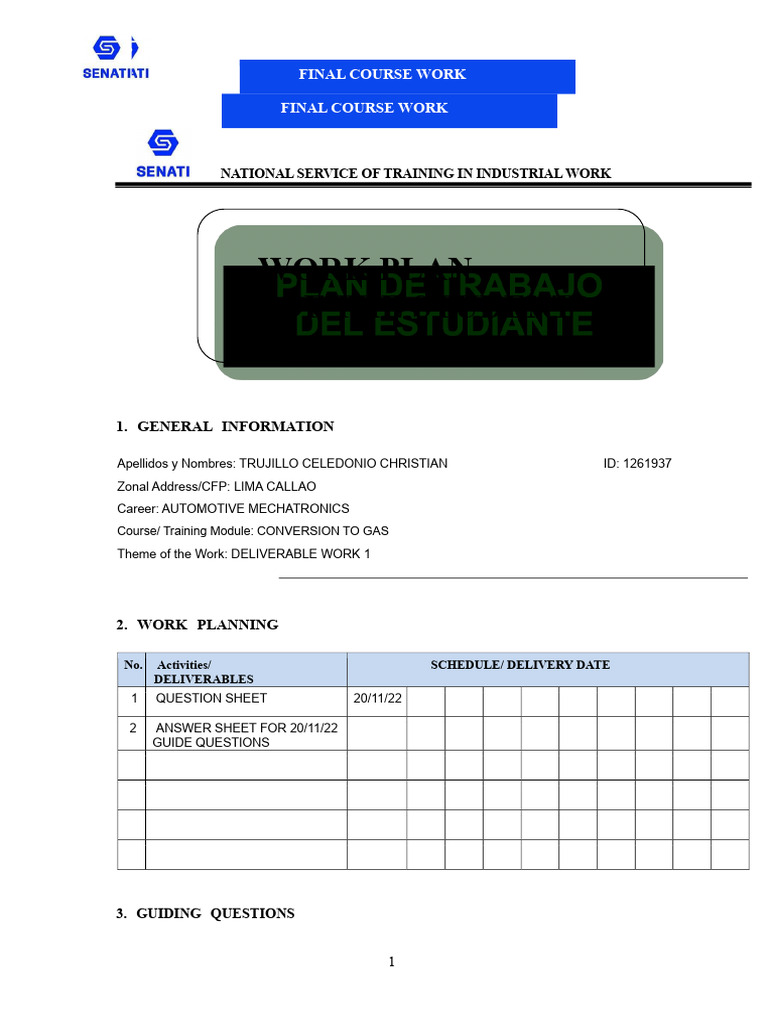 LPG Conversion Work Plan for Students | PDF | Fuel Injection | Exhaust Gas