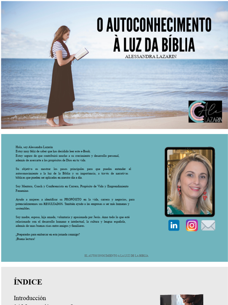 E-Book Autoconocimiento A La Luz de La Biblia | PDF | Dios | Amor