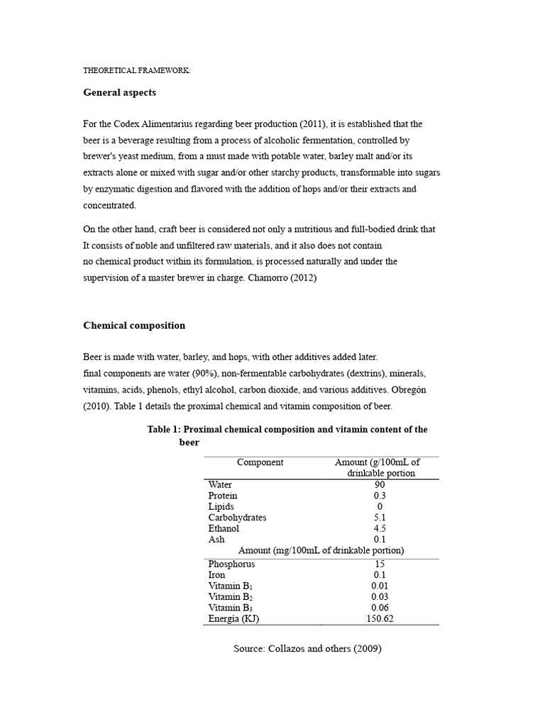 Craft Beer Production and Composition Guide | PDF | Beer | Brewing