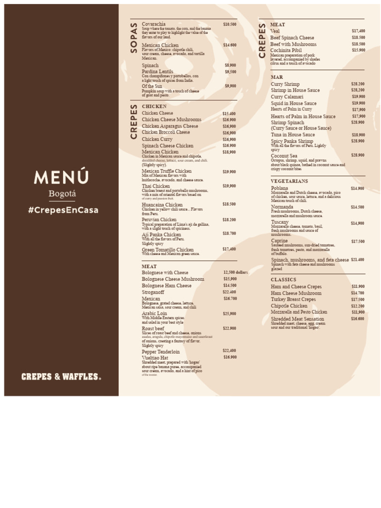 Diverse Menu of International Dishes | PDF | Mexican Cuisine | Sauce