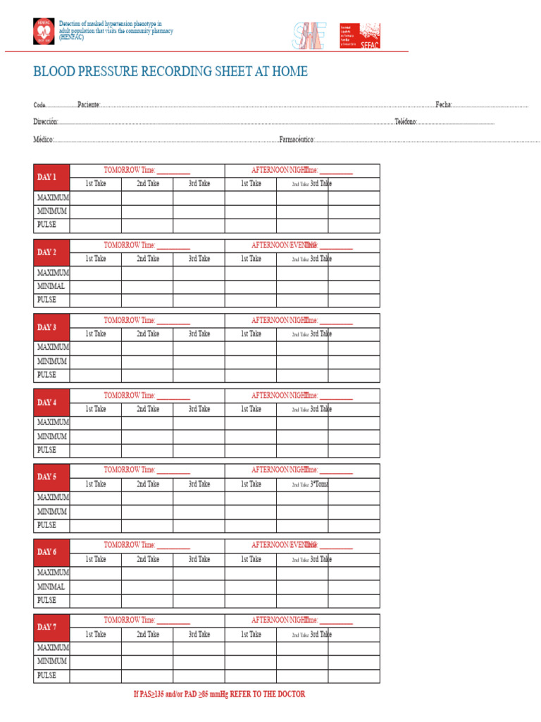 Henfac Register | PDF | Blood Pressure | Angiology