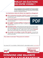 Tract Voisins - Législatives