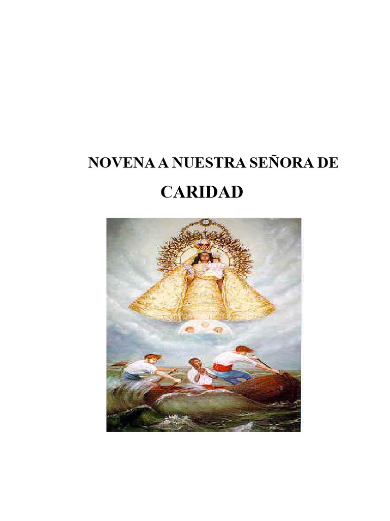 Novena a Nuestra Señora de Caridad | PDF | María, madre de Jesús | Oración