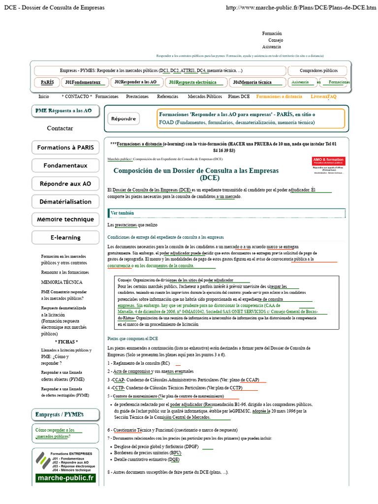 DCE - Dossier de Consulta de Empresas | PDF | Software | Business