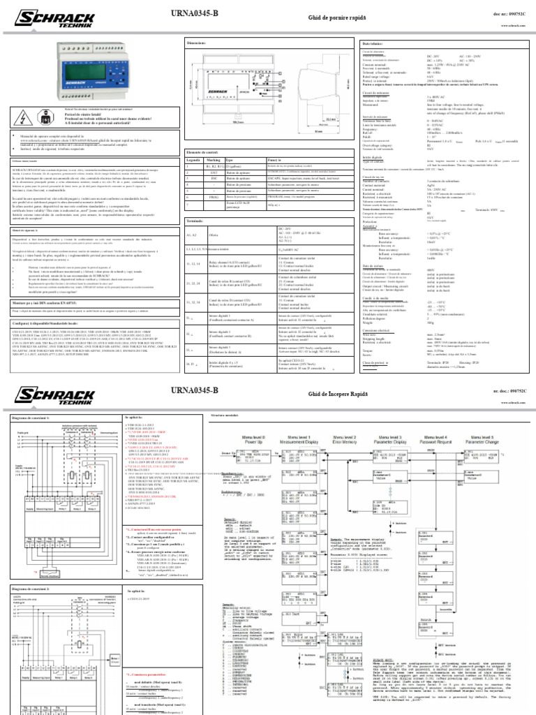 Technical Documentation For The Monitoring Relay | PDF