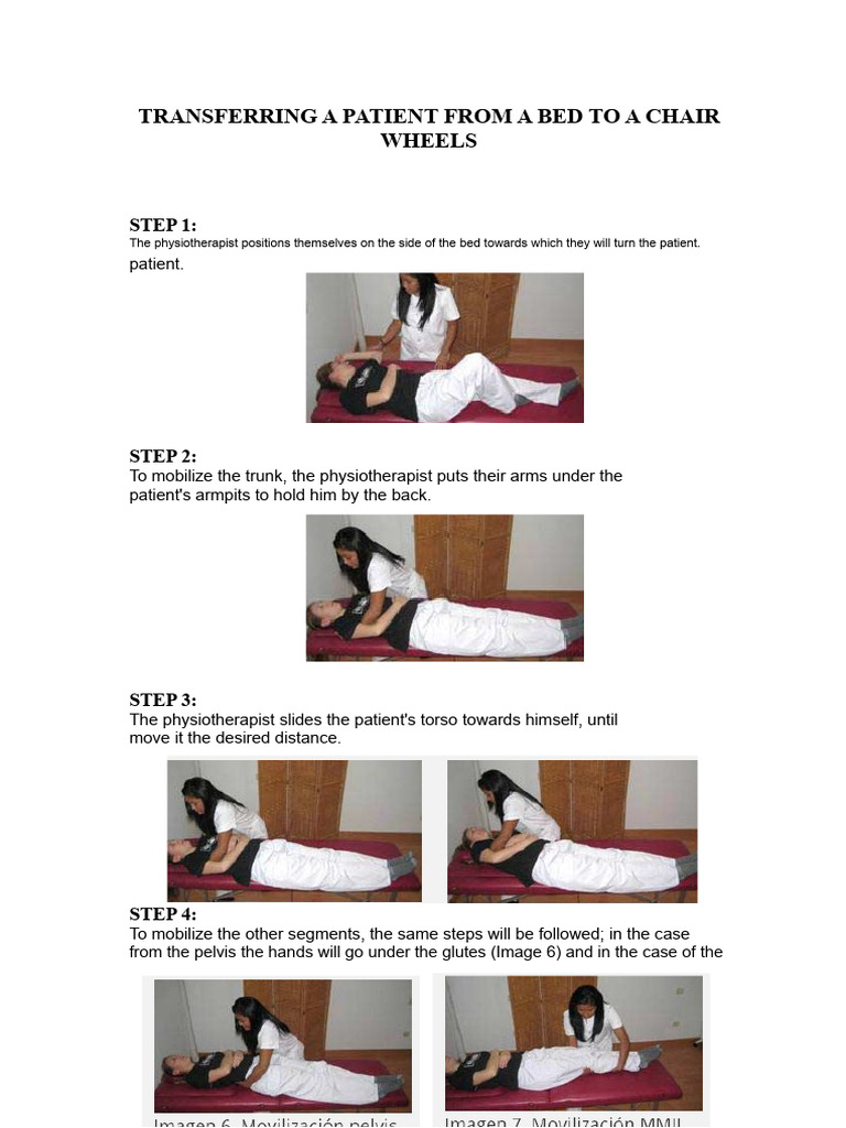 Patient Transfer: Bed to Chair Guide | PDF