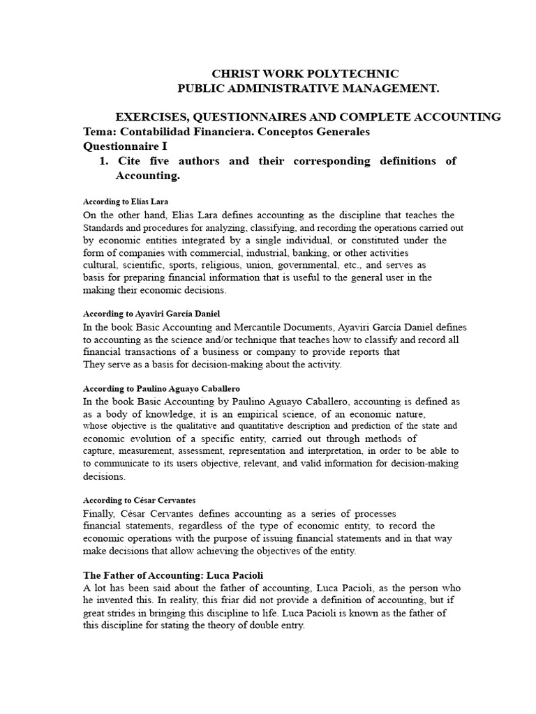 Financial Accounting | PDF | International Financial Reporting ...