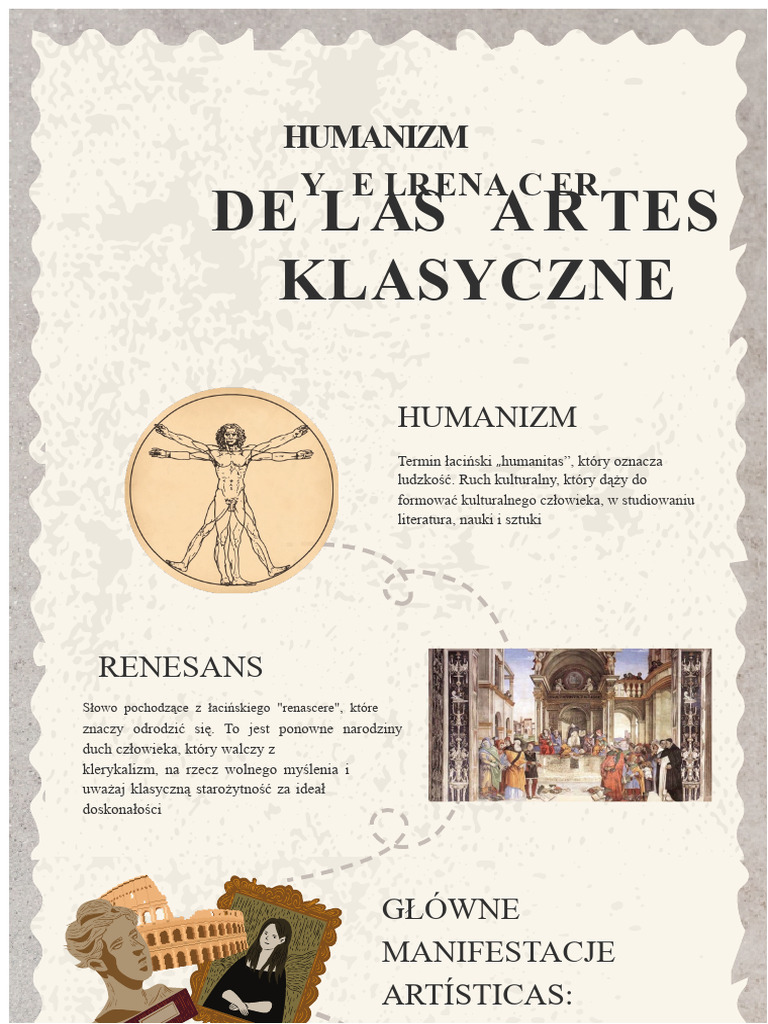 Humanizm i Odrodzenie Sztuk Plastycznych | PDF