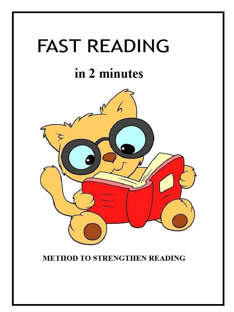 Speed Reading Method for Kids | PDF