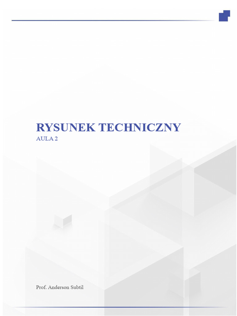 Lekcja 2 - Rysunek Techniczny | PDF