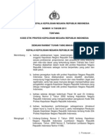 Download Perkap Nomor 14 Th 2011 Ttg Kode Etik Profesi by armanpaima SN95310099 doc pdf