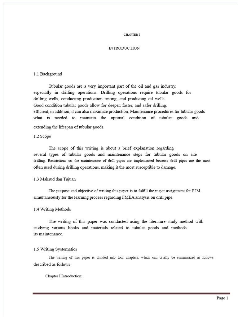 Tubular 1 | PDF | Pipe (Fluid Conveyance) | Oil Well