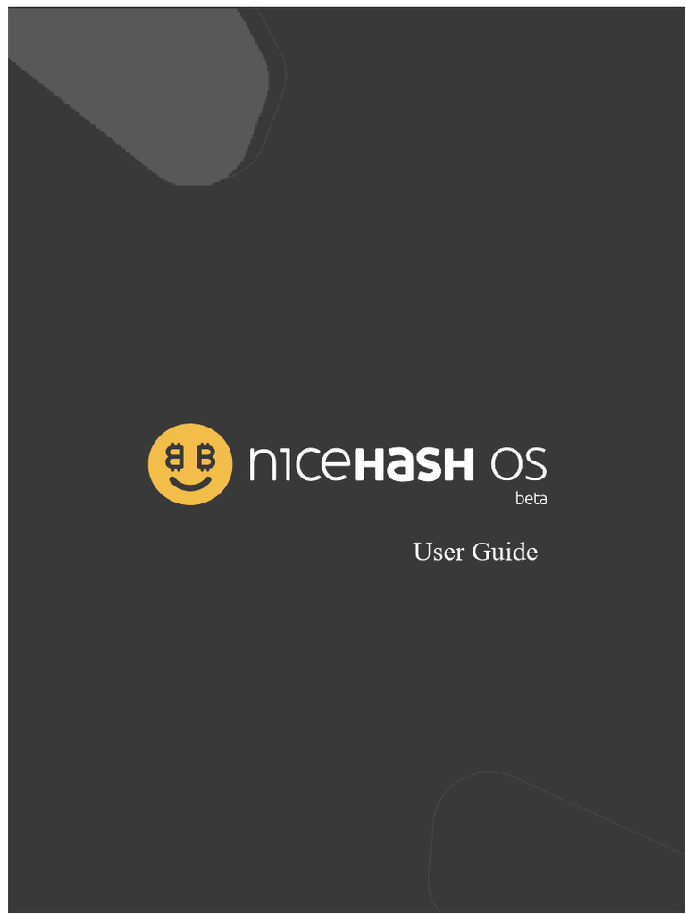 Guia de Configuração do NiceHash OS | PDF | Pen-drive | Inicialização ...