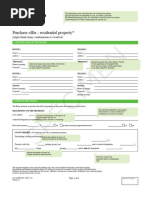 Buyer Information Form for Property Purchase | PDF | Identity Document ...