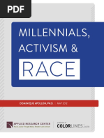  Millennials, Activism and Race Report May 2012